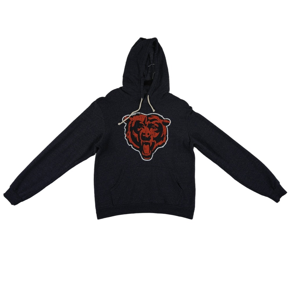 Majestic Threads Chicago Bears Hoodie Men's Size Large Fields Number 1 NFL